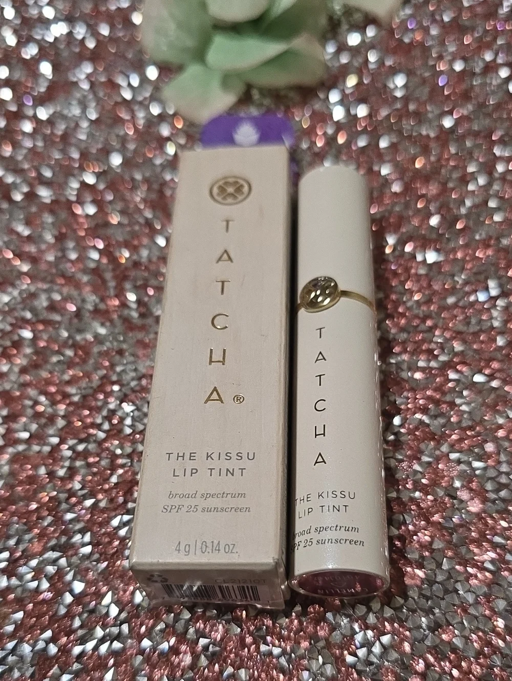 🧚‍♀️CAMELLIA Tatcha DISCONTINUED Kissu Lip Tint NWT